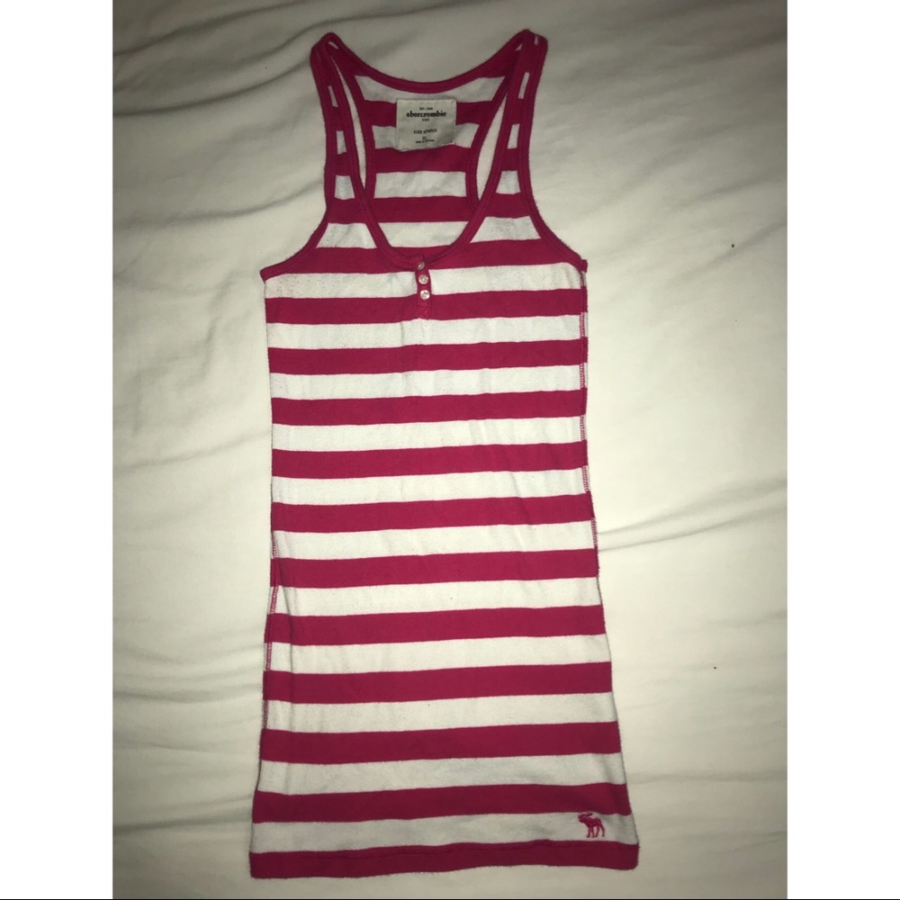 abercrombie kids cute stretch tank top
